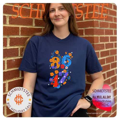 Anti Trump 8647 flowers illustrated shirt