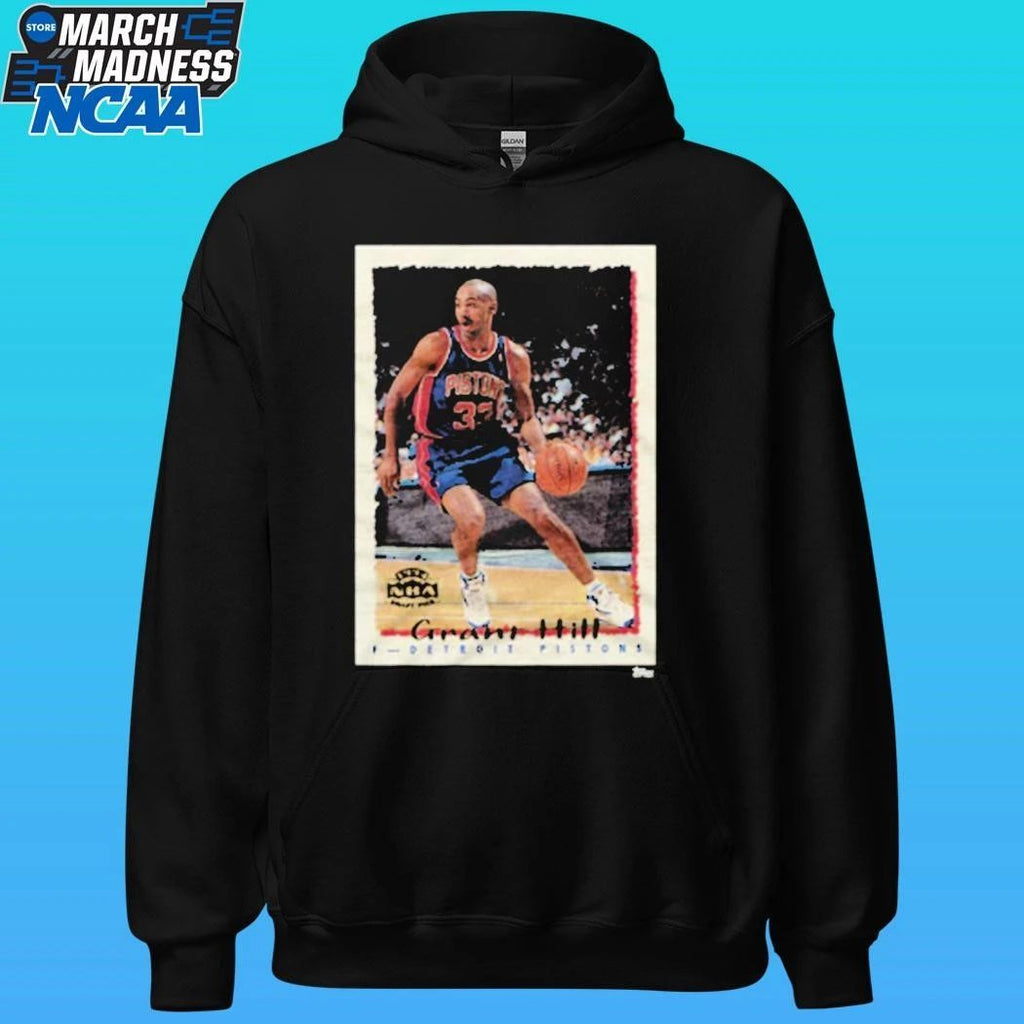 1994 Topps Basketball Grant Hill Pistons Shirt Unisex , , , Long Sleeve Tee
