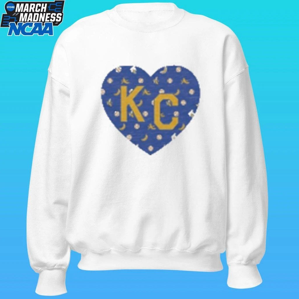 Banana Kansas City Heart Shirt Unisex , , , Long Sleeve Tee