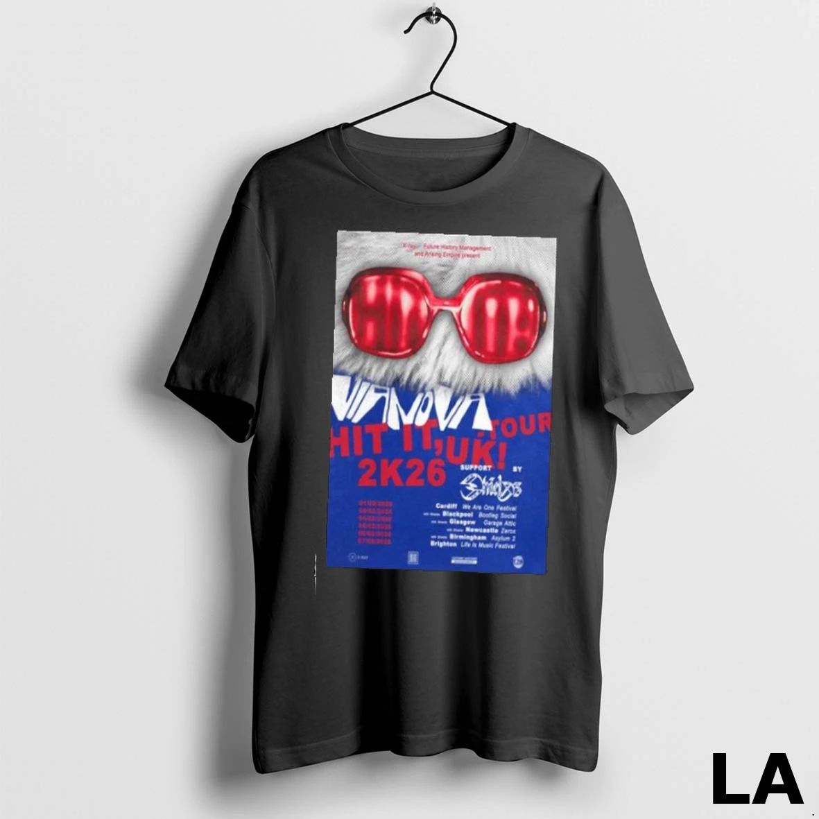 Original Vianova Uk Hit It Tour February 2026 Unisex , , , Long Sleeve Tee