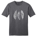 Feathers - Unisex Whimsical Boho Native American Feather Shirt Unisex , , , Long Sleeve Tee