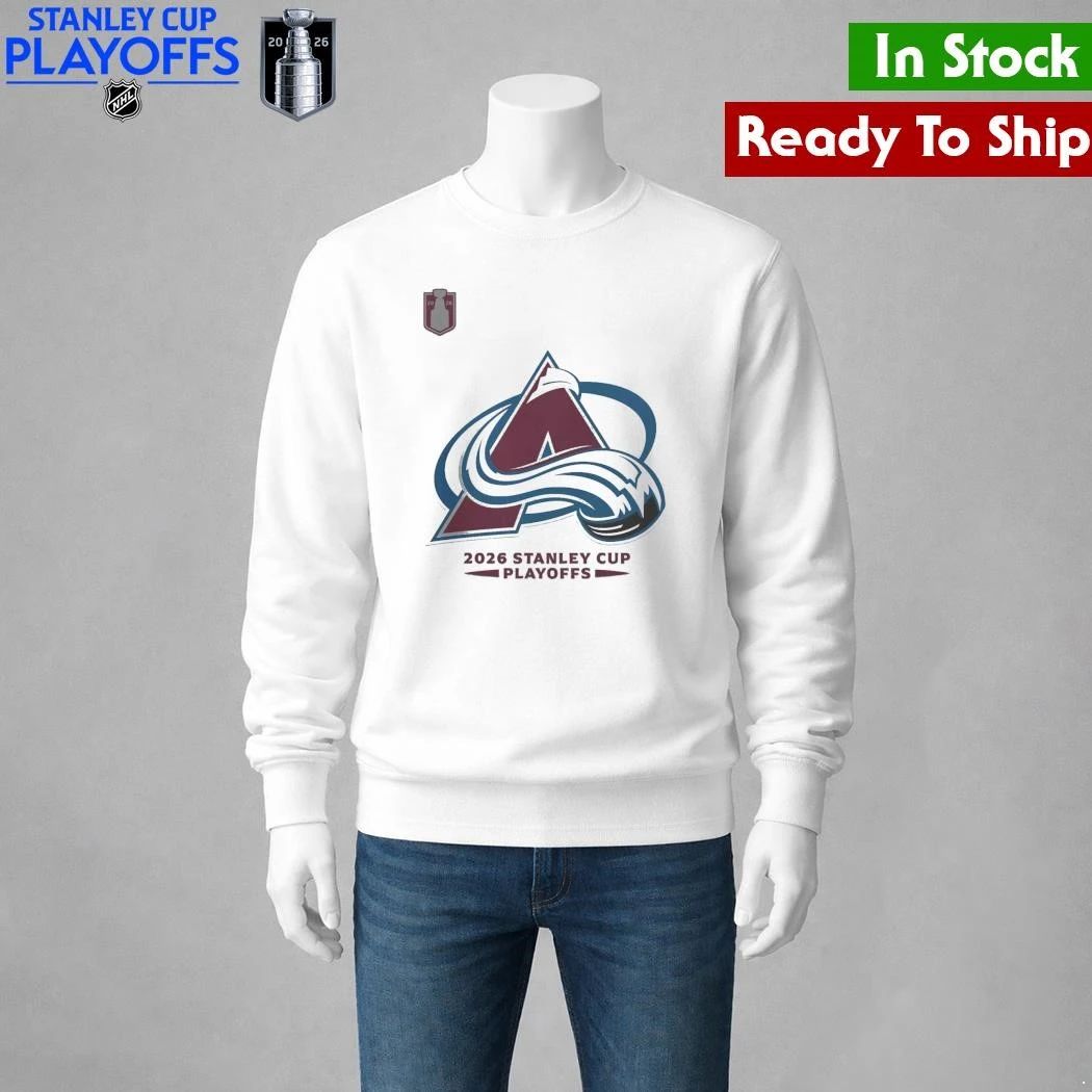Colorado Avalanche 2026 Stanley Cup Playoffs Rink Performance Shirt Unisex , , , Long Sleeve Tee