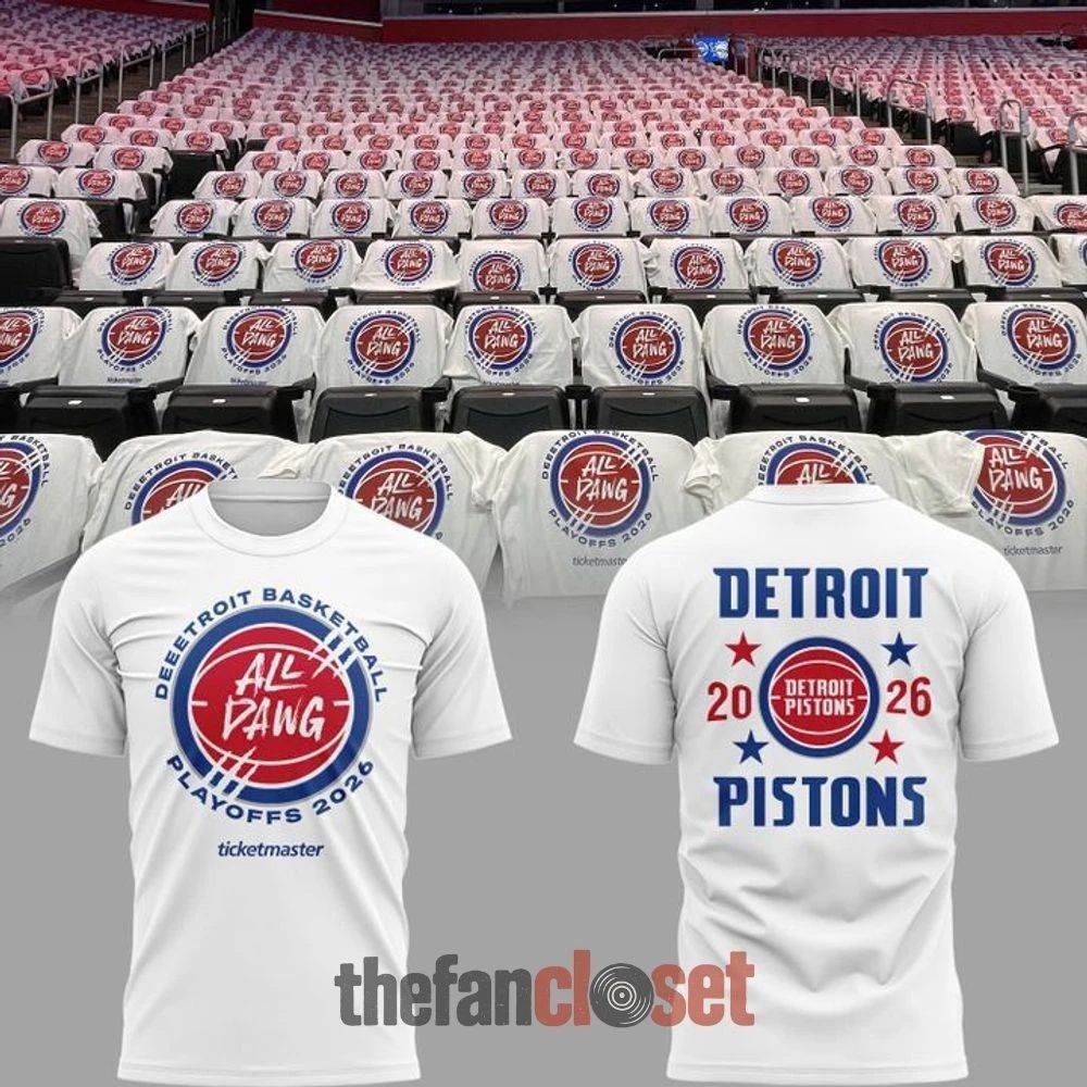 Detroit Pistons NBA 2026 Playoffs Limited Edition Shirt Unisex , , , Long Sleeve Tee