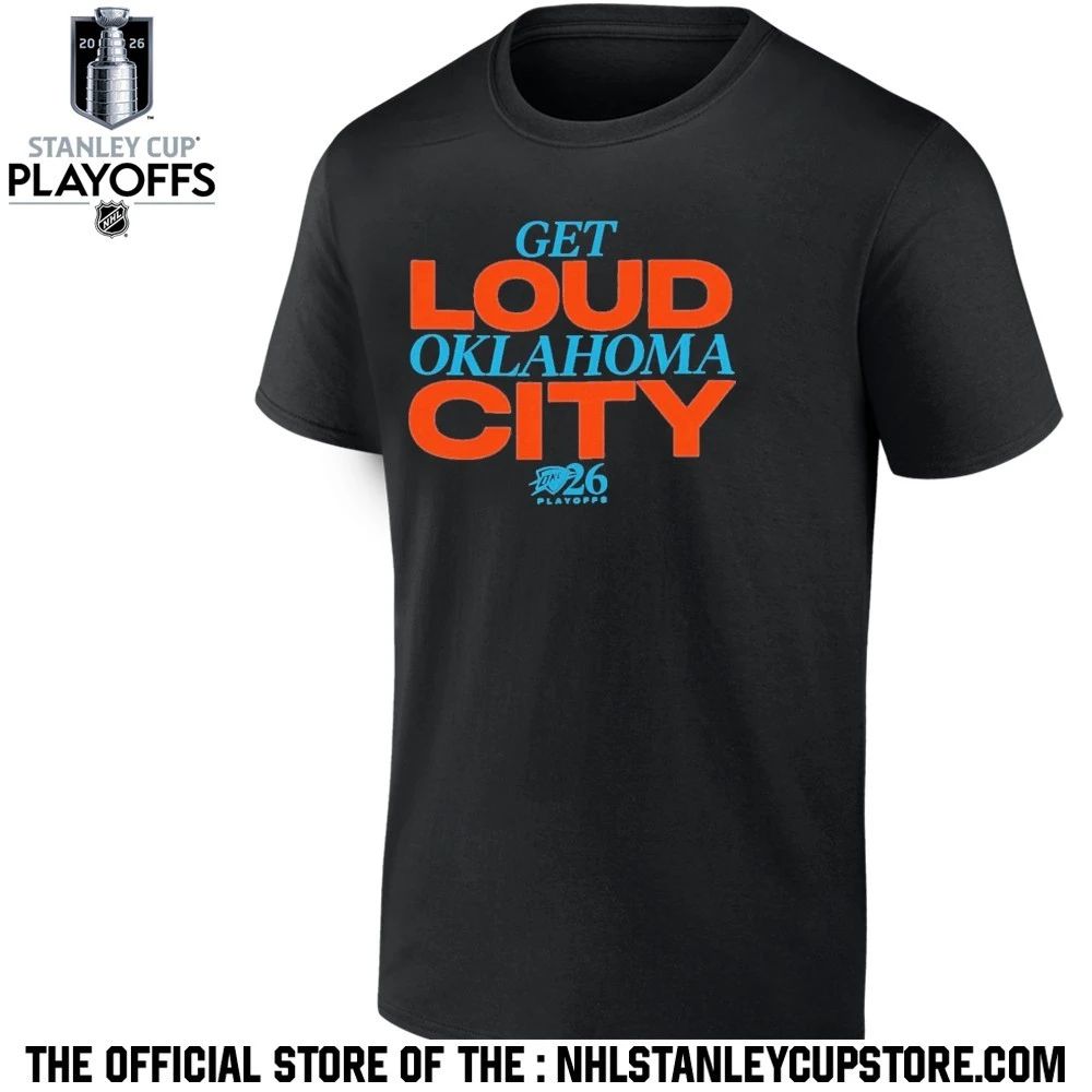 Get Loud Oklahoma City 2026 Playoffs Shirt Unisex , , , Long Sleeve Tee