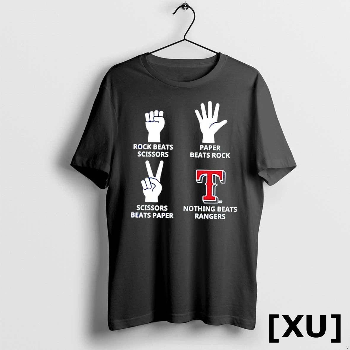 Official Nothing Beats Rangers Hands Rock Beats Scissors Paper Tshirts Sweater Unisex , , , Long Sleeve Tee