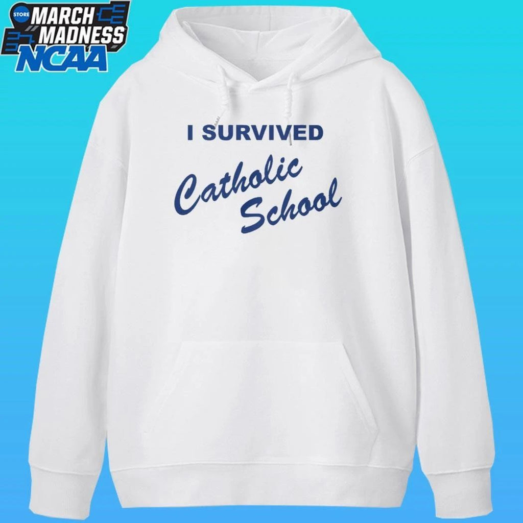 I Survived Catholic School Shirt Unisex , , , Long Sleeve Tee