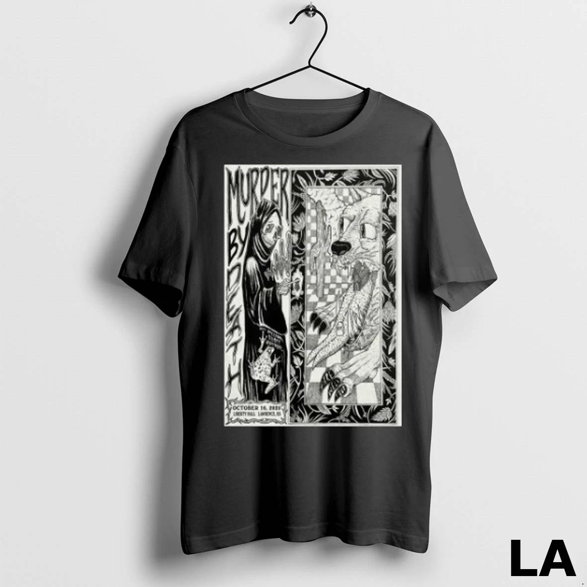 Original Murder By Death Liberty Hall Lawrence Oct 2025 Unisex , , , Long Sleeve Tee