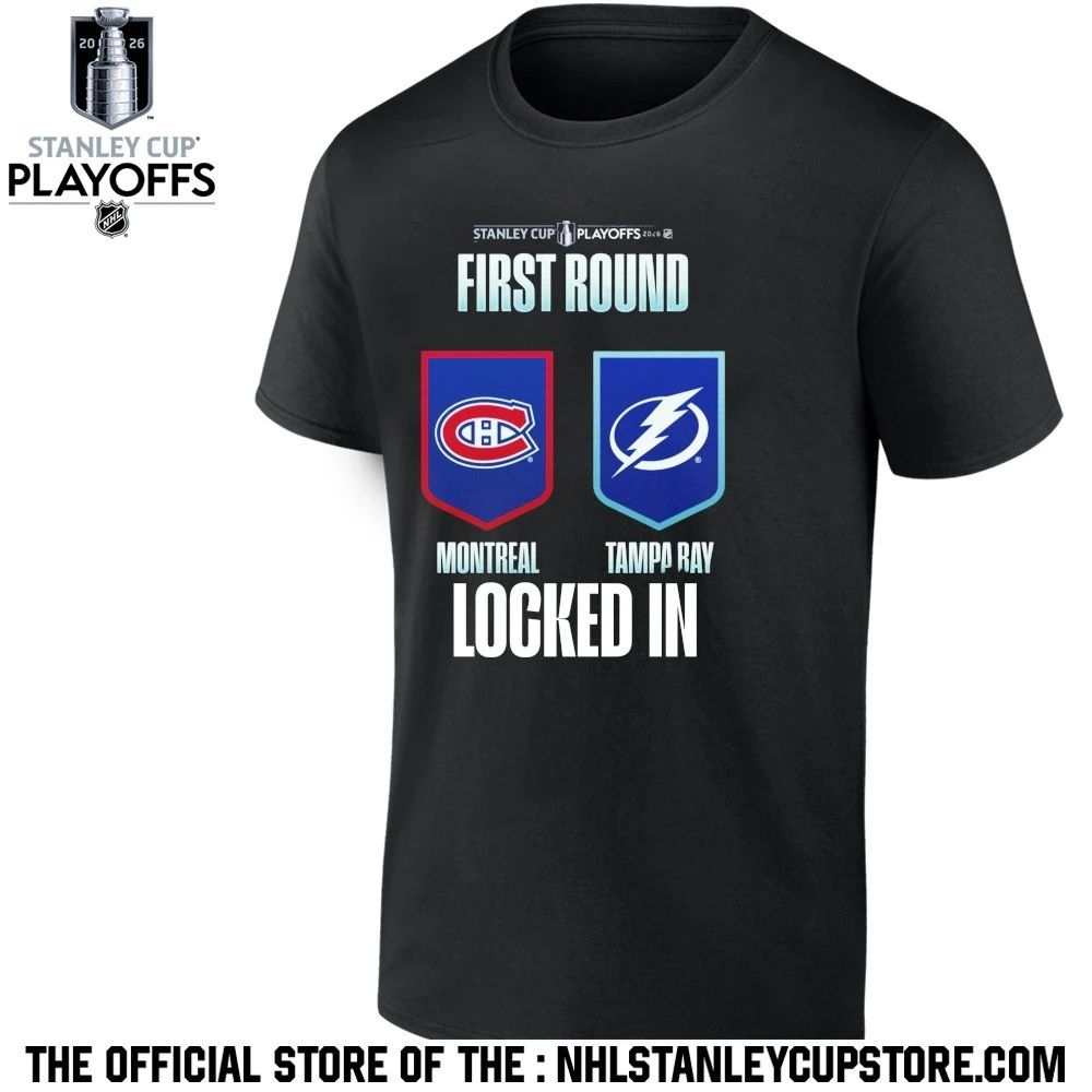 Montreal Canadiens vs Tampa Bay Lightning 2026 NHL Stanley Cup Playoffs First Round Shirt Unisex , , , Long Sleeve Tee