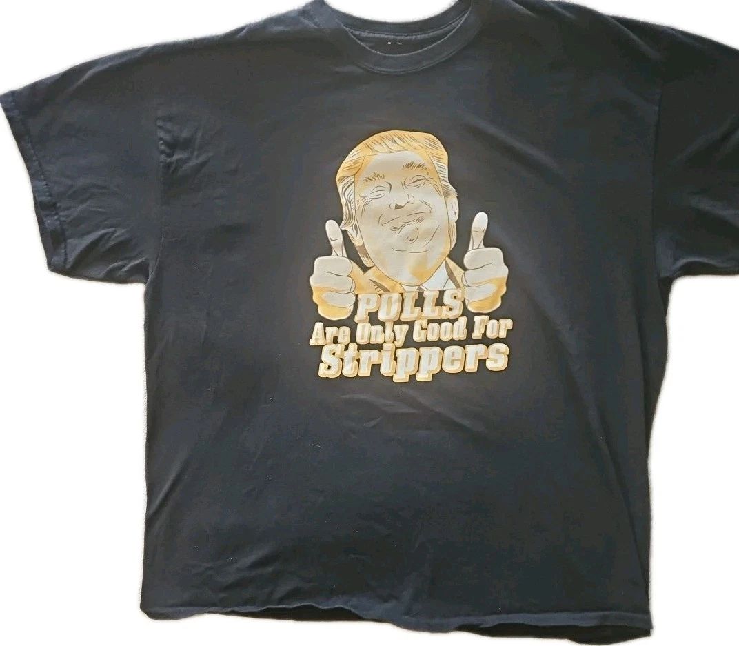 "Women Luv Me" Trump Men Sz:XL Blk Boho Y2k Norm [5C] Unisex , , , Long Sleeve Tee