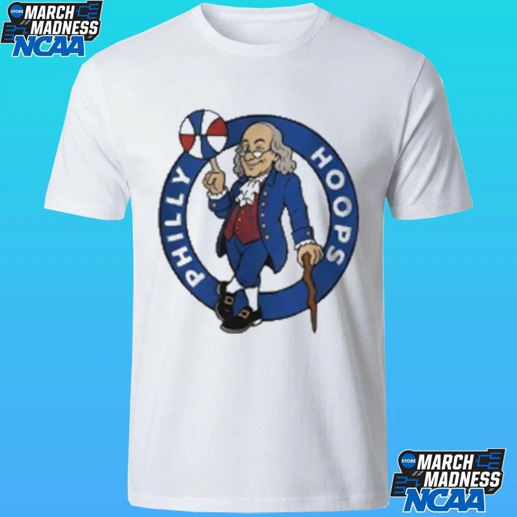 Ben Franklin Philly Hoops Shirt Unisex , , , Long Sleeve Tee