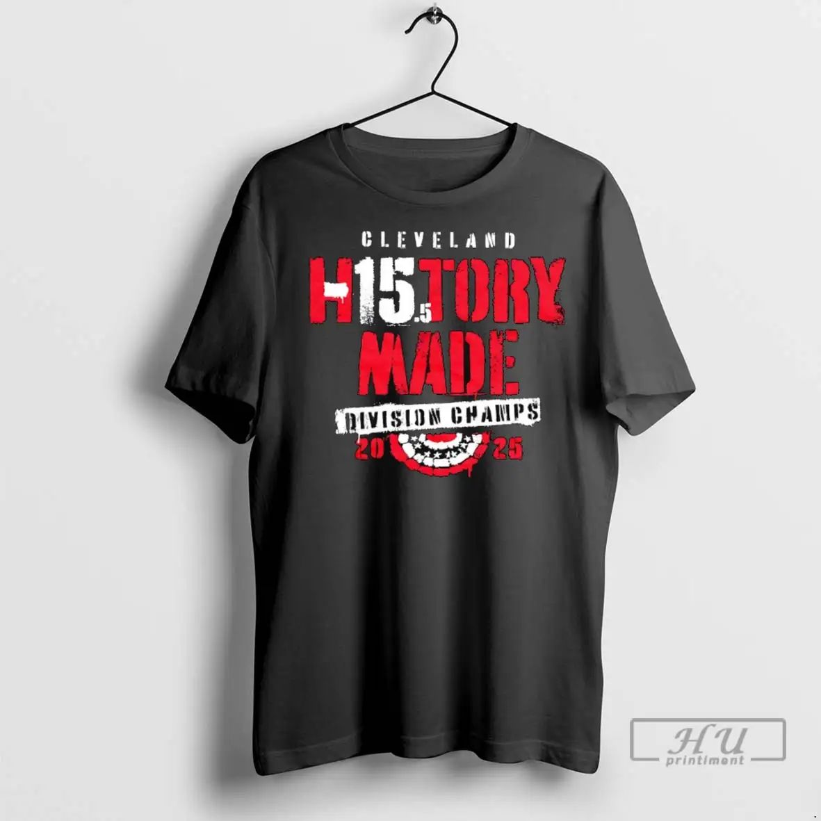 Officials Cleveland Baseball H15tory Made 2025 Division Champs T Shirts Unisex , , , Long Sleeve Tee