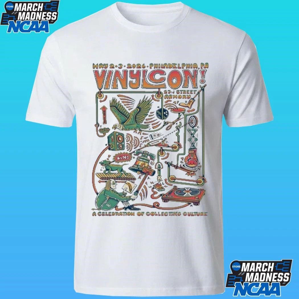 May 2-3 2026 Vinylcon Philadelphia Shirt Unisex , , , Long Sleeve Tee