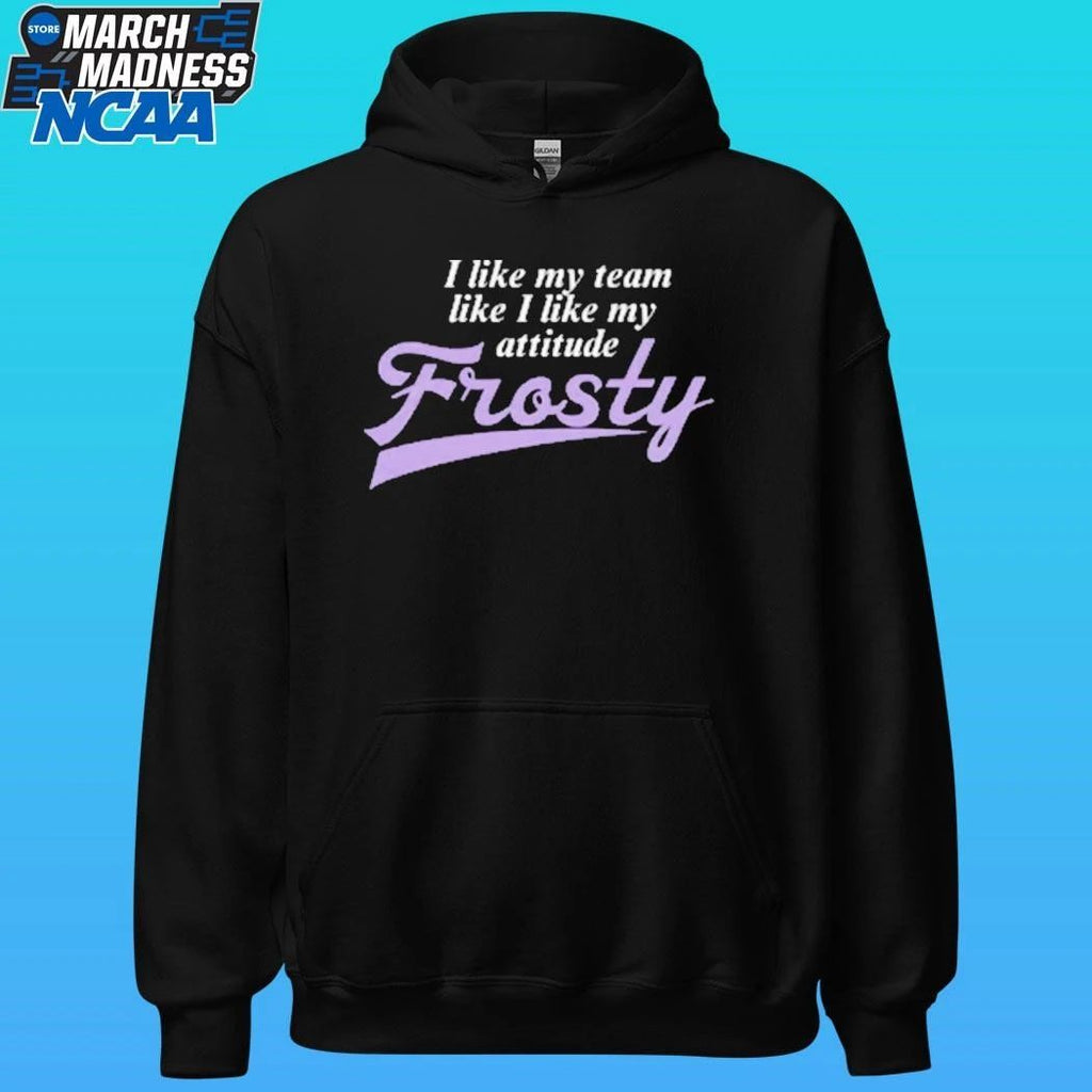 I Like My Team Like I My Attitude Minnesota Frost Pwhl Shirt Unisex , , , Long Sleeve Tee