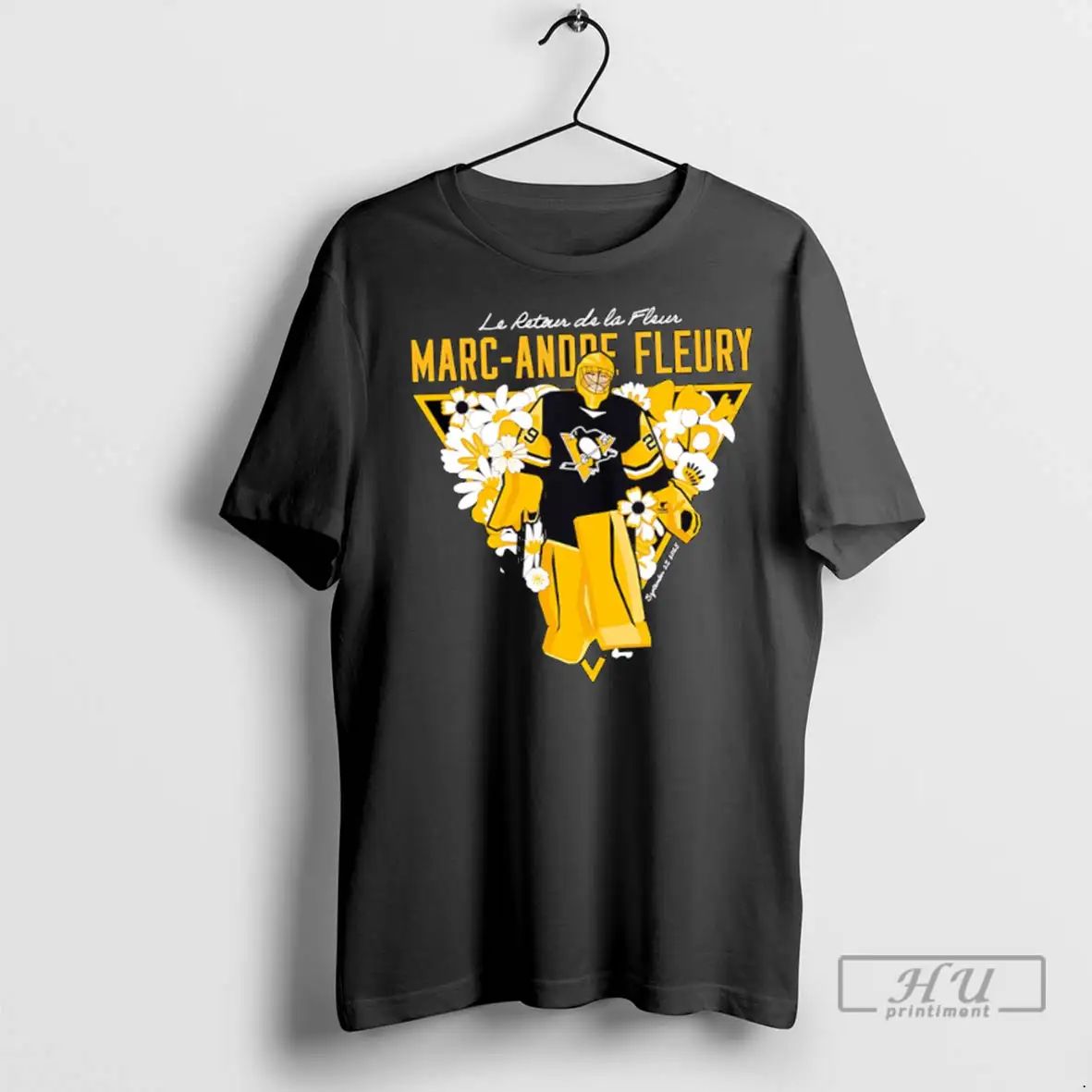 Officials Pittsburgh Penguins Black Marc Andre Fleury Special T Shirts Unisex , , , Long Sleeve Tee