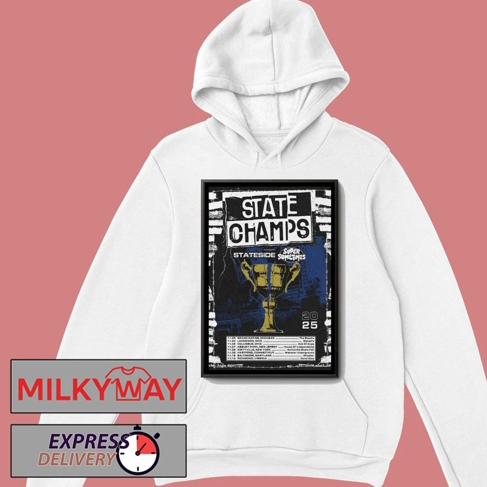 State Champs November 2025 Concert Poster shirt Unisex , , , Long Sleeve Tee