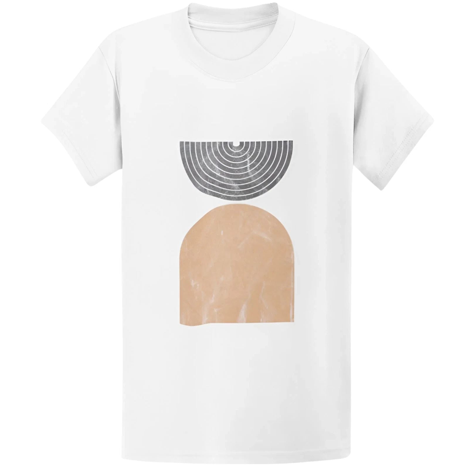 Gildan 5000 Modern Abstract Boho Minimalist - Graphic Aesthetic Gift Tee Unisex , , , Long Sleeve Tee