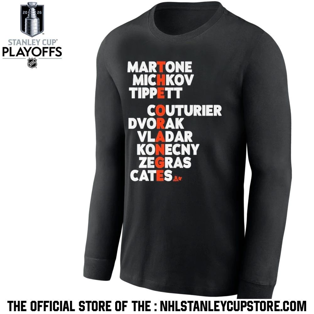 Philadelphia Hockey The Orange Names shirt Unisex , , , Long Sleeve Tee