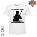 Ski Mask Gun The Solution to Nothing Shirt
