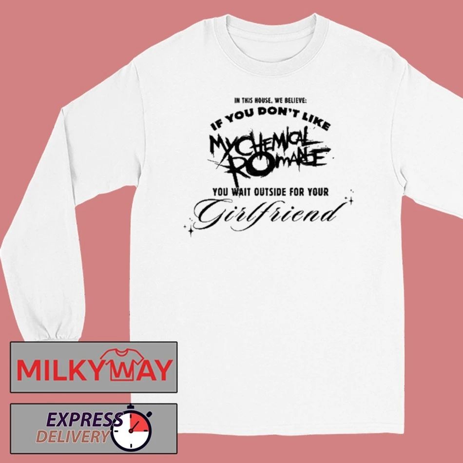 My Chemical Romance Girlfriend Shirt Unisex , , , Long Sleeve Tee