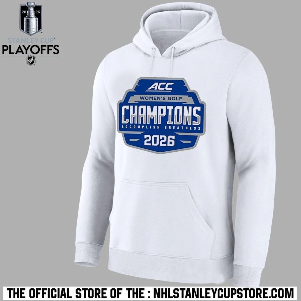 Stanford 2026 Acc Womens Golf Champions Accomplish Greatness Logo Shirt Unisex , , , Long Sleeve Tee