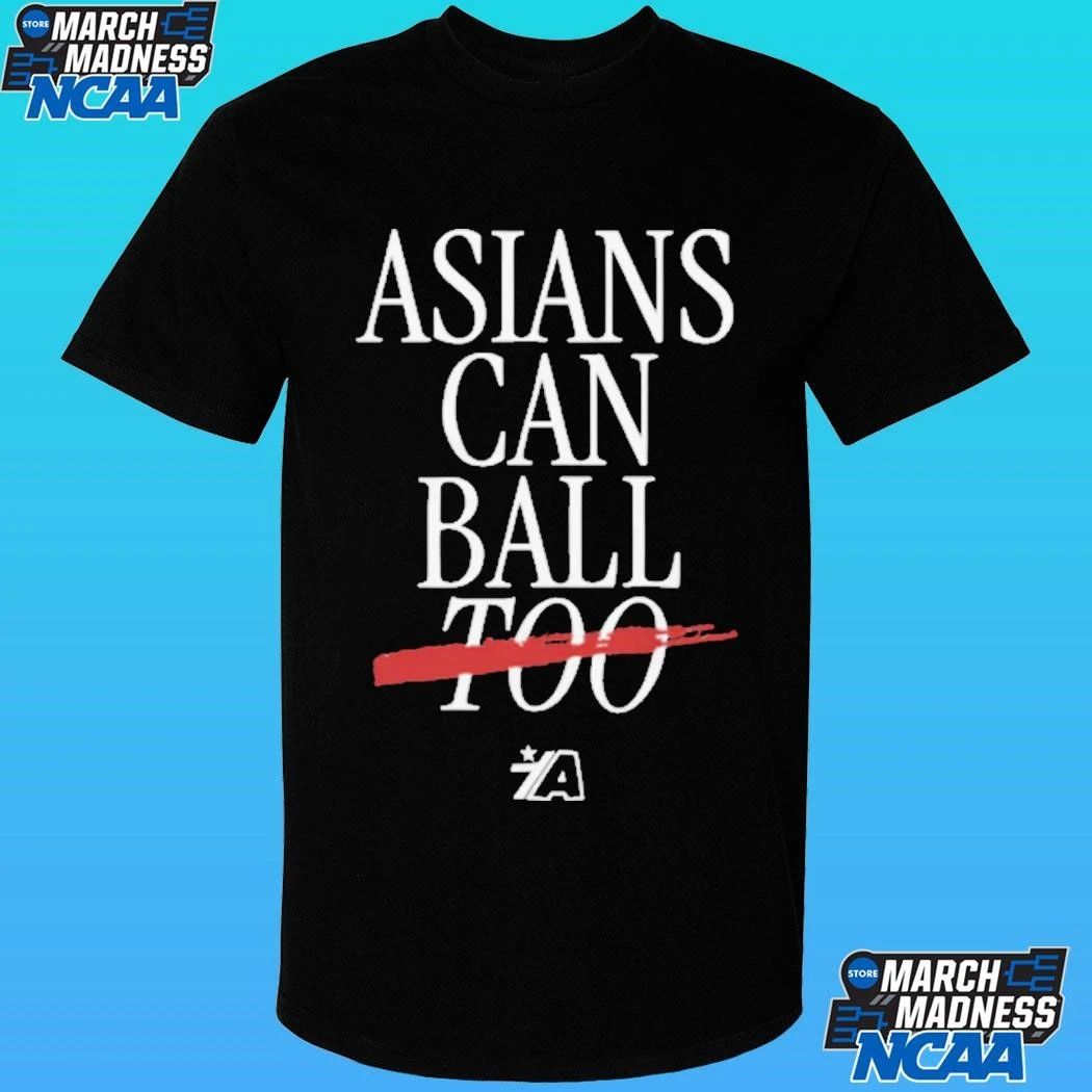 Asians Can Ball Too Asian Americans Sports Shirt Unisex , , , Long Sleeve Tee