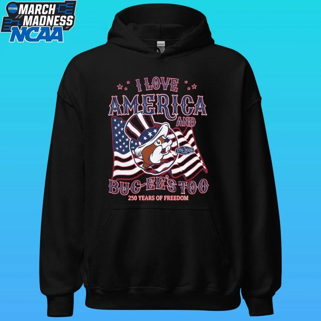 I Love America Buc-ee’s 4th Of July 250 Years Of Freedom Shirt Unisex , , , Long Sleeve Tee
