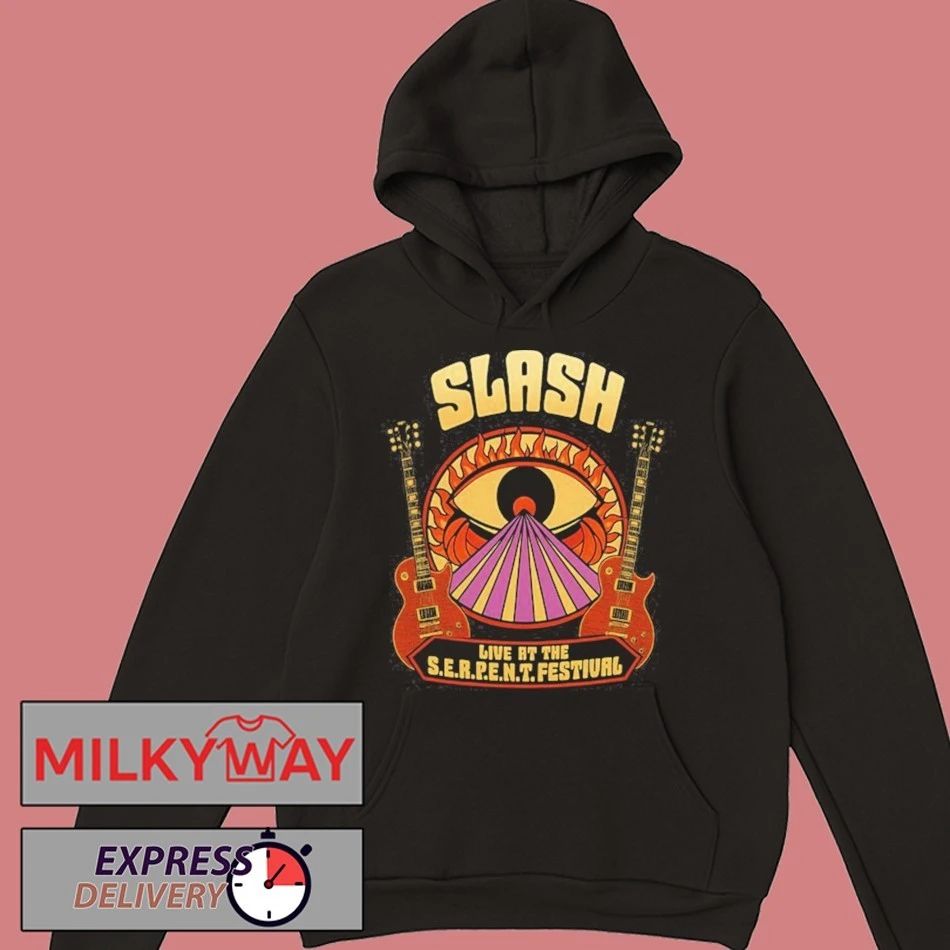Slash Live at the S.E.R.P.E.N.T. Festival Unisex , , , Long Sleeve Tee