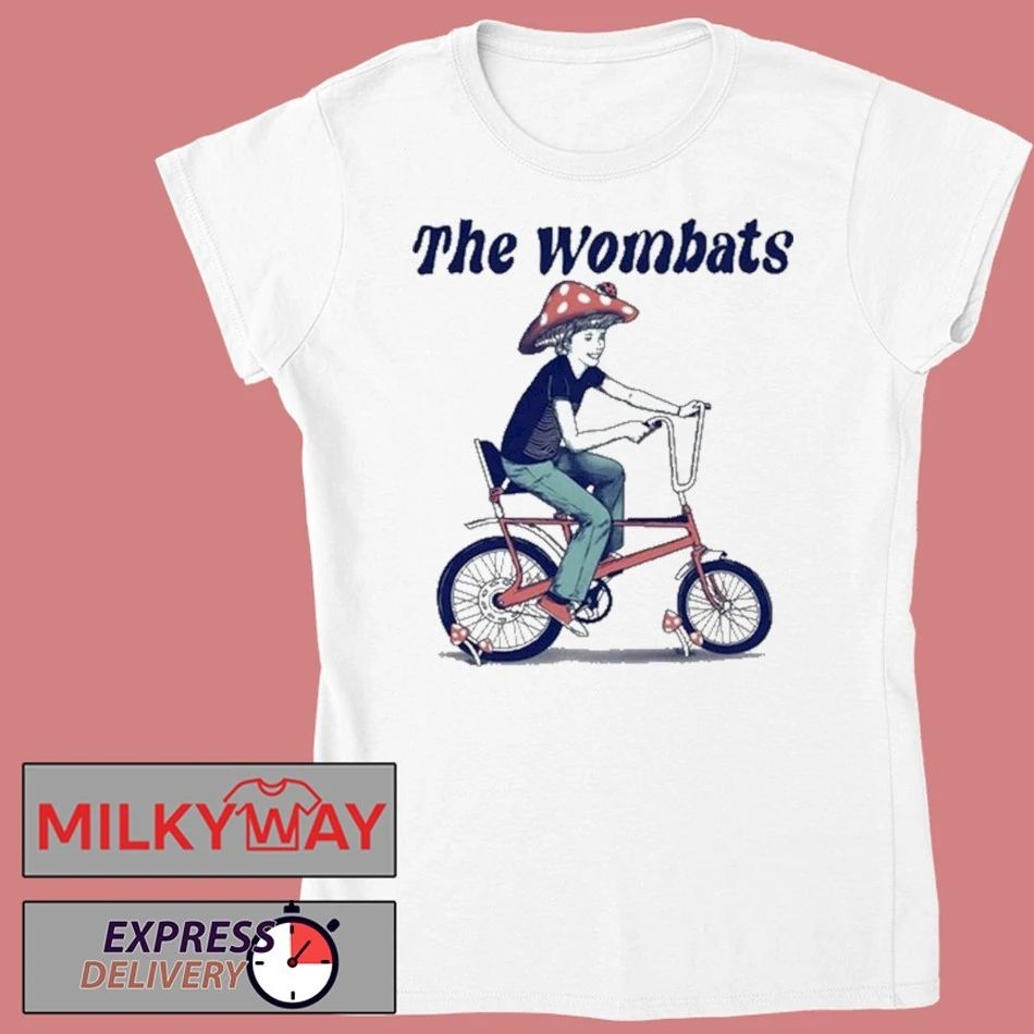 The Wombats Bike Boy Australia Tour 2025 Shirt Unisex , , , Long Sleeve Tee