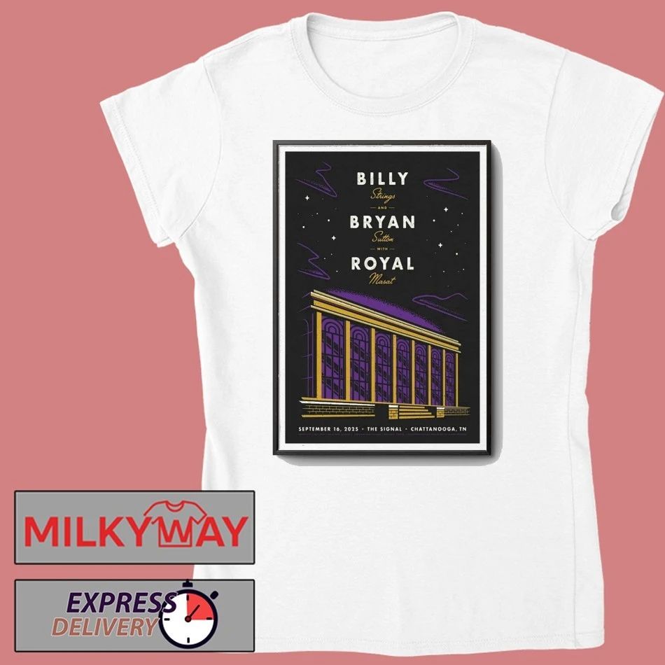 Billy Strings Tour Poster 2025 Chattanooga shirt Unisex , , , Long Sleeve Tee