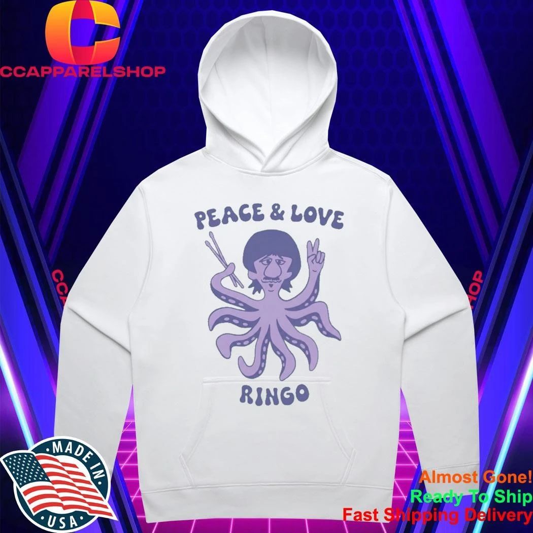 Peace And Love Ringo Starr Shirt