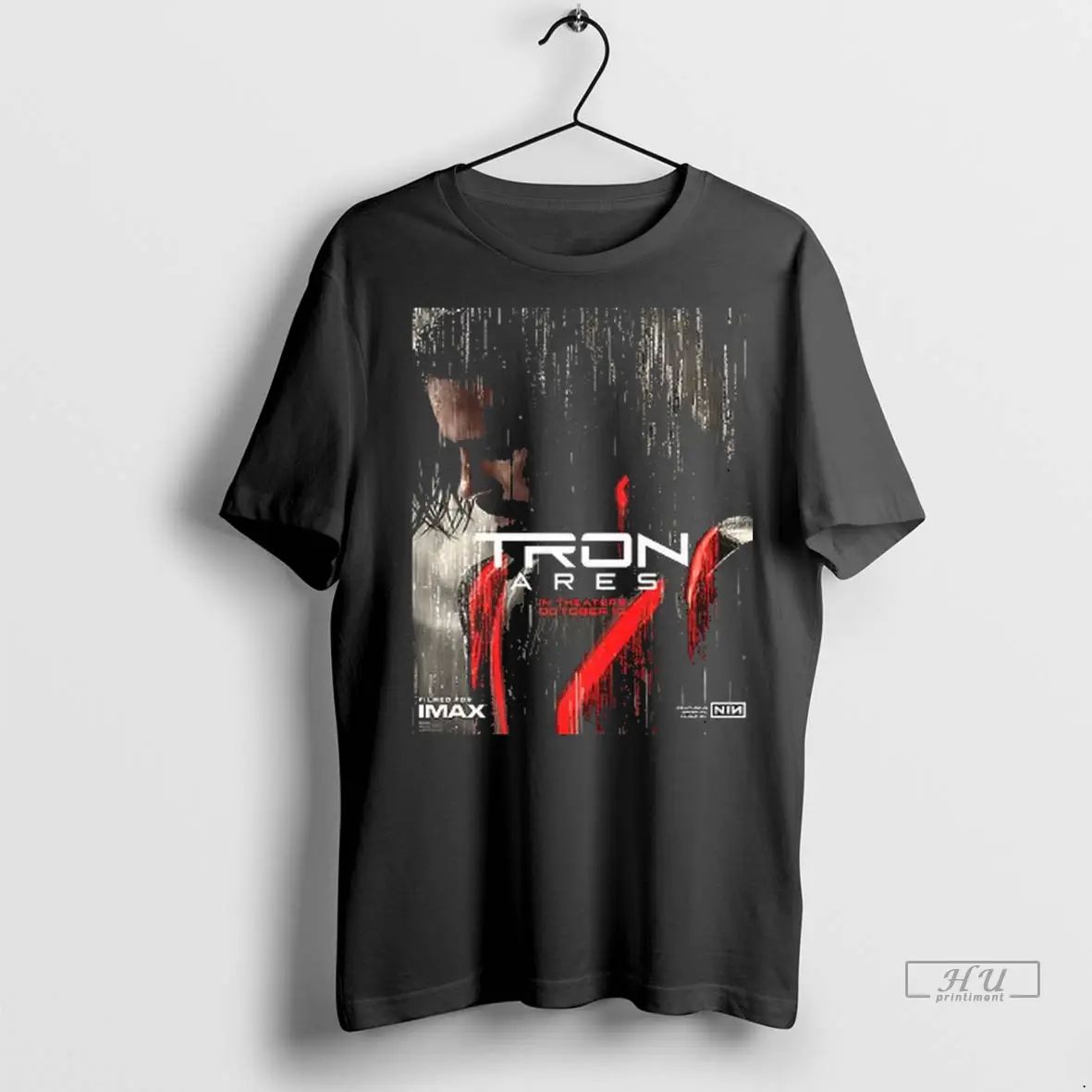 Officials Tron Ares In Theaters October 10 T Shirts Unisex , , , Long Sleeve Tee