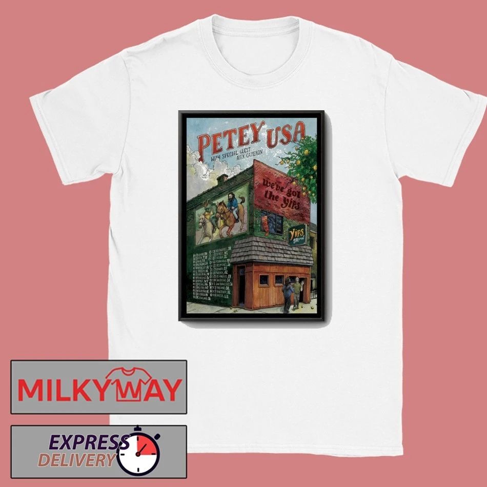 Petey America 2025 Show Poster shirt Unisex , , , Long Sleeve Tee