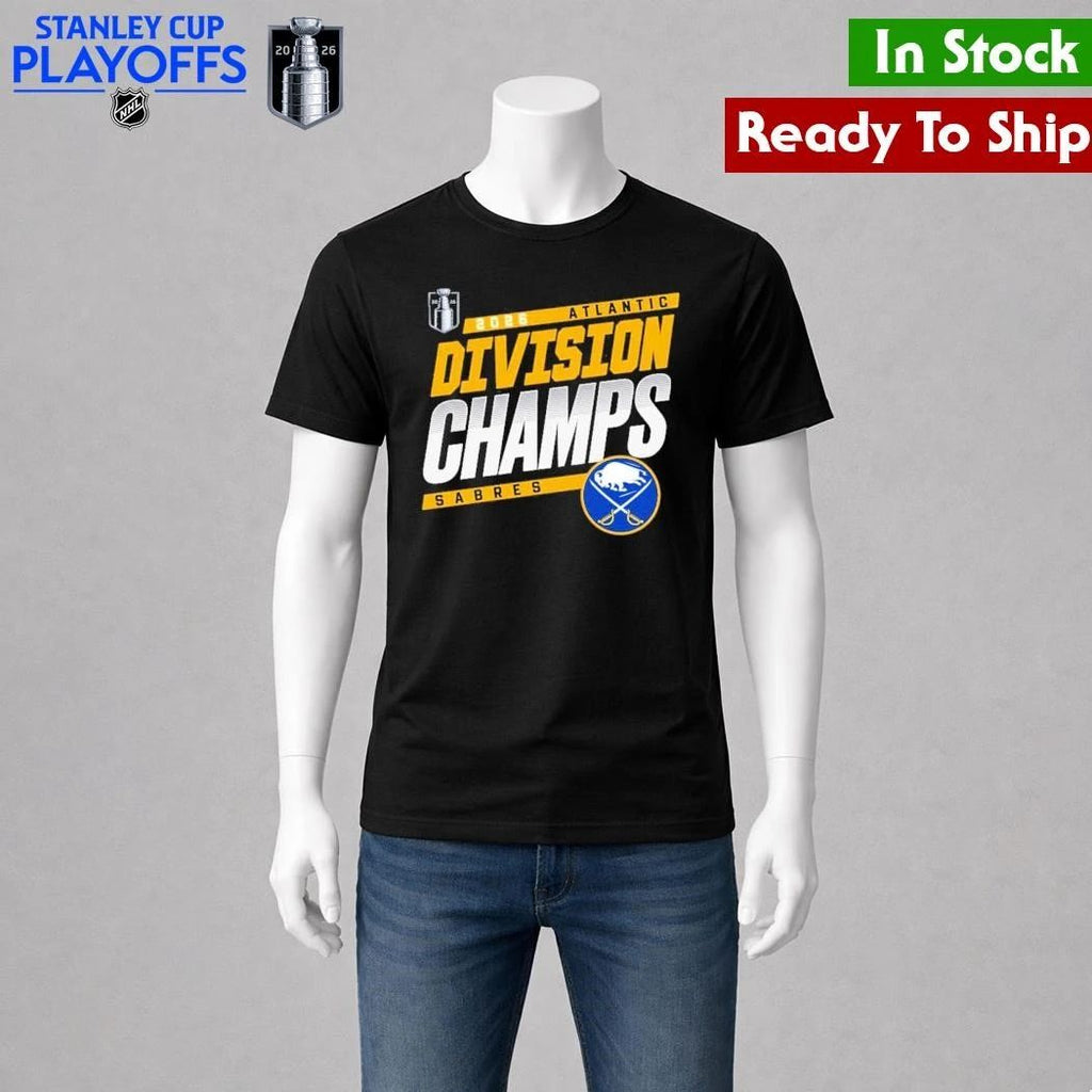 Buffalo Sabres Atlantic Division Champions 2026 Playoff Shirt Unisex , , , Long Sleeve Tee