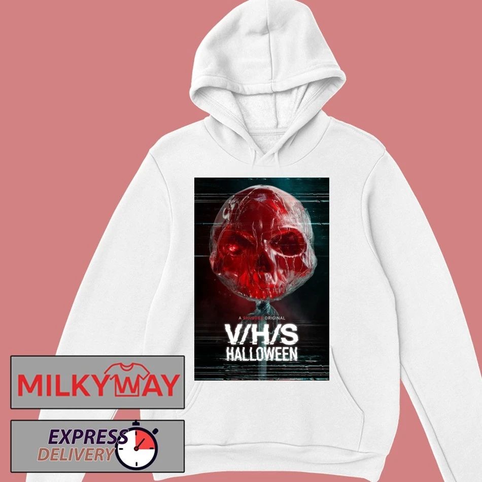 VHS Halloween A Shudder Original Official Poster On October 3 2025 shirt Unisex , , , Long Sleeve Tee