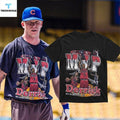 Pete Crow Armstrong Derrick Rose Shirt At Dodger Stadium Unisex , , , Long Sleeve Tee