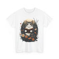 Book Lover | Funny Reading Shirt | Cat Reading a Book Boho Unisex , , , Long Sleeve Tee