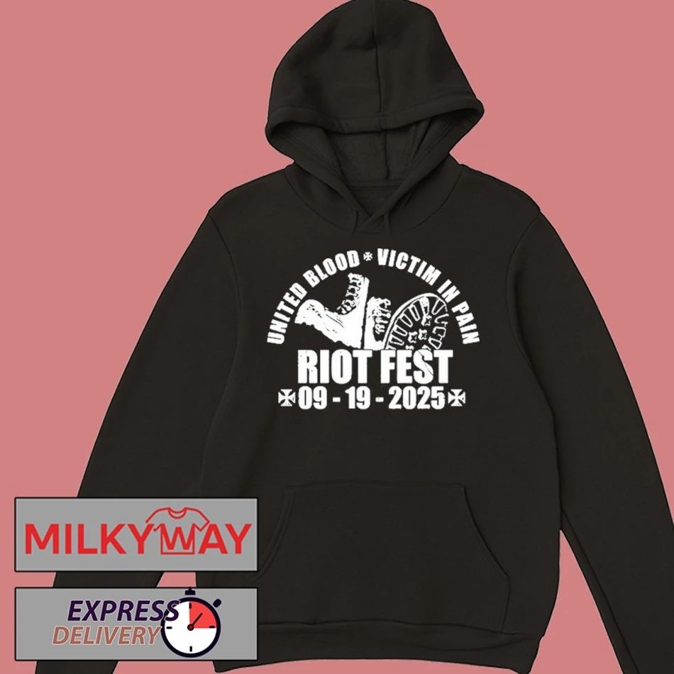 Victim In Pain 25 Years Tour Chicago, IL 2025 Agnostic Front Unisex , , , Long Sleeve Tee