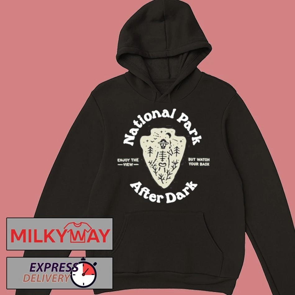 2025 National Park After Dark Enjoy The View But Watch Your Back shirt Unisex , , , Long Sleeve Tee