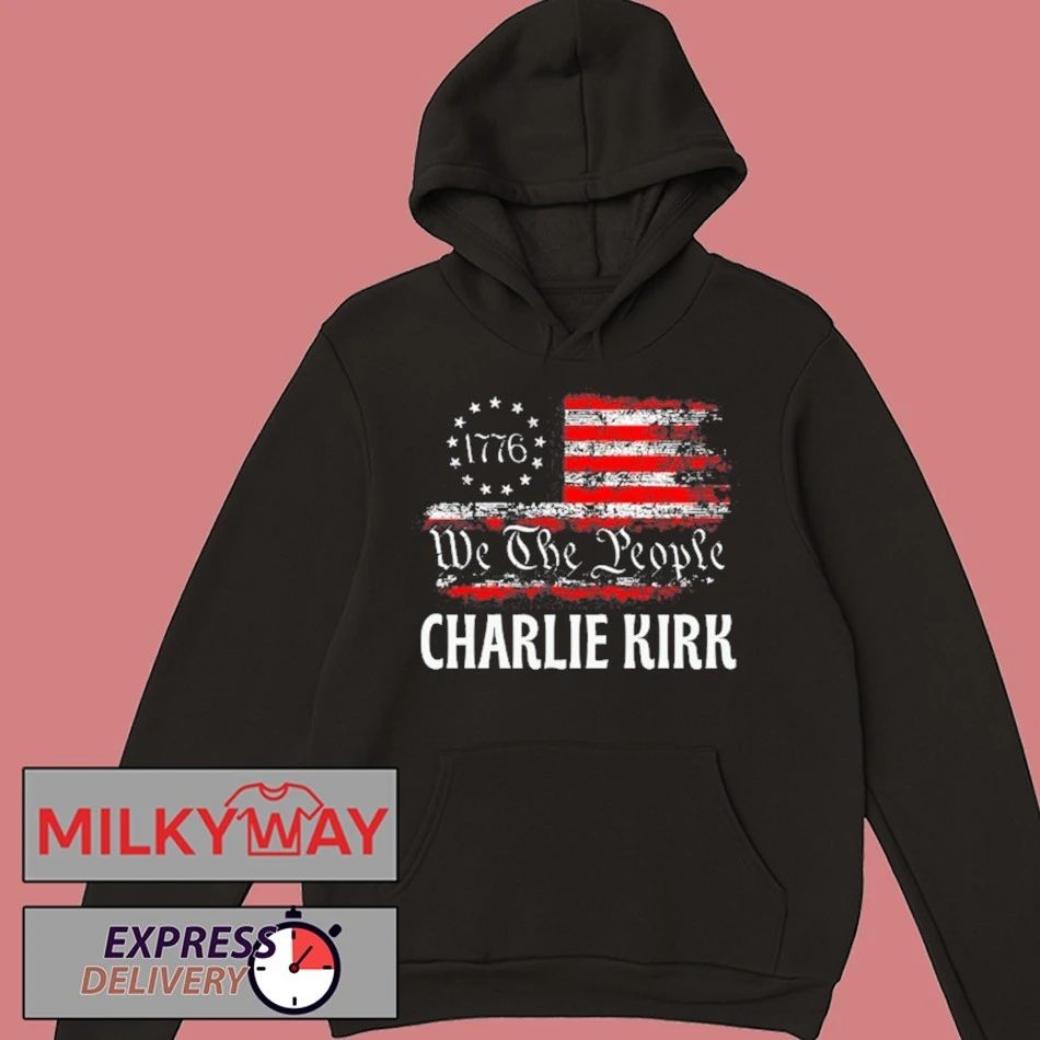 2025 We The People Charlie Kirk Shirt Unisex , , , Long Sleeve Tee