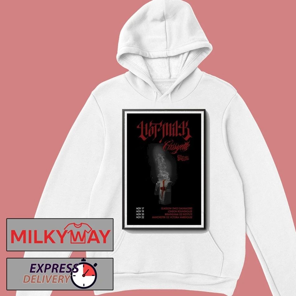 Milk Rock Band Concert Poster shirt Unisex , , , Long Sleeve Tee