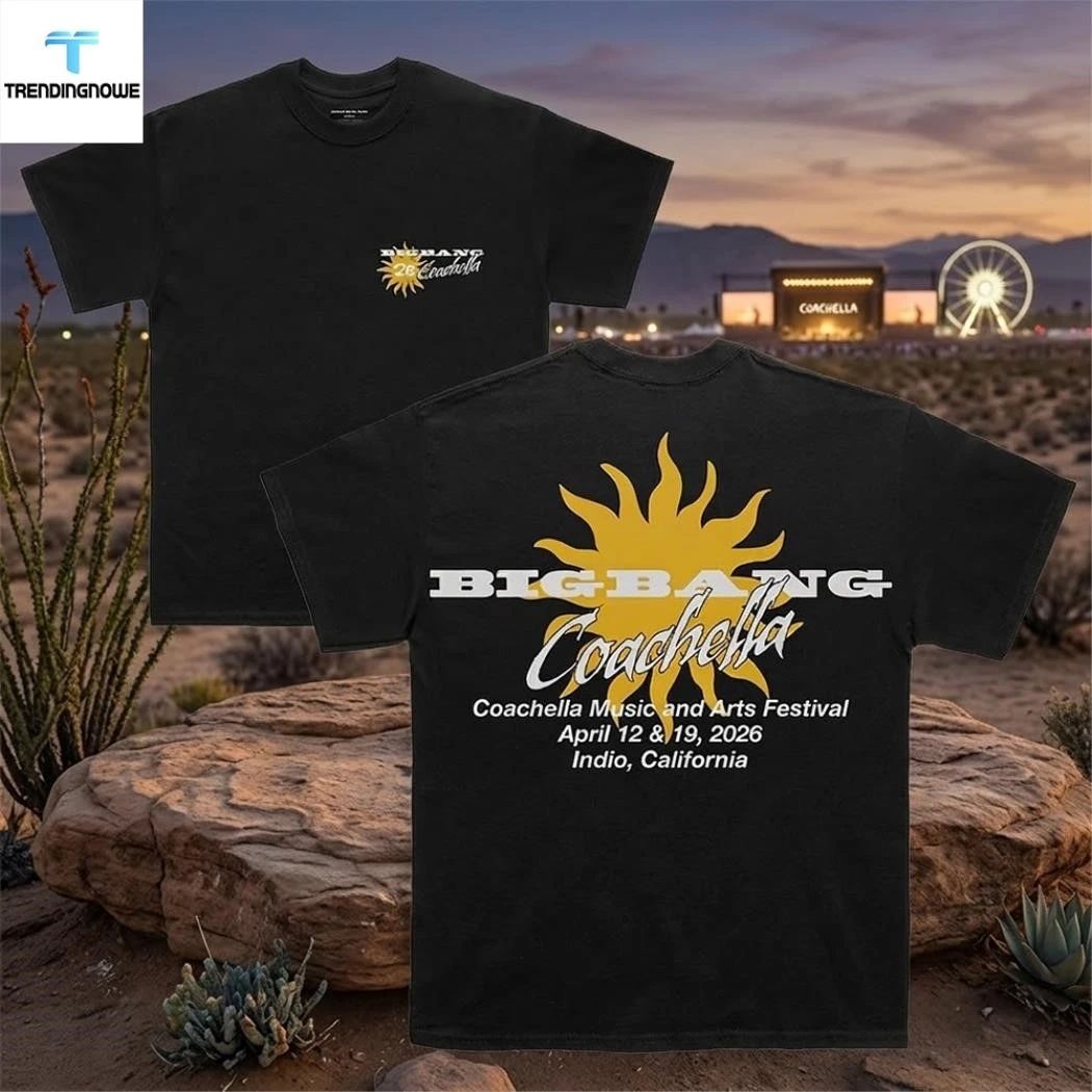 Bigbang Sundaze Coachella 2026 Shirt Unisex , , , Long Sleeve Tee
