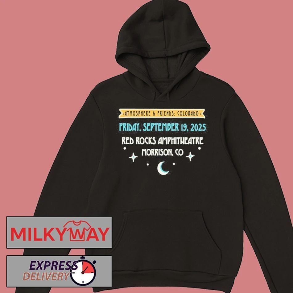 09.19.2025 Red Rocks Atmosphere & Friends Shirt Unisex , , , Long Sleeve Tee