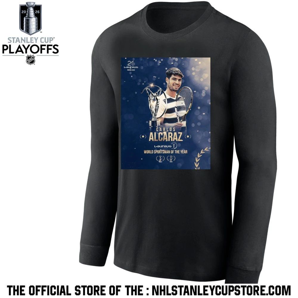 Carlos Alcaraz The Laureus World Sportsman Of The Year 2026 Shirt Unisex , , , Long Sleeve Tee