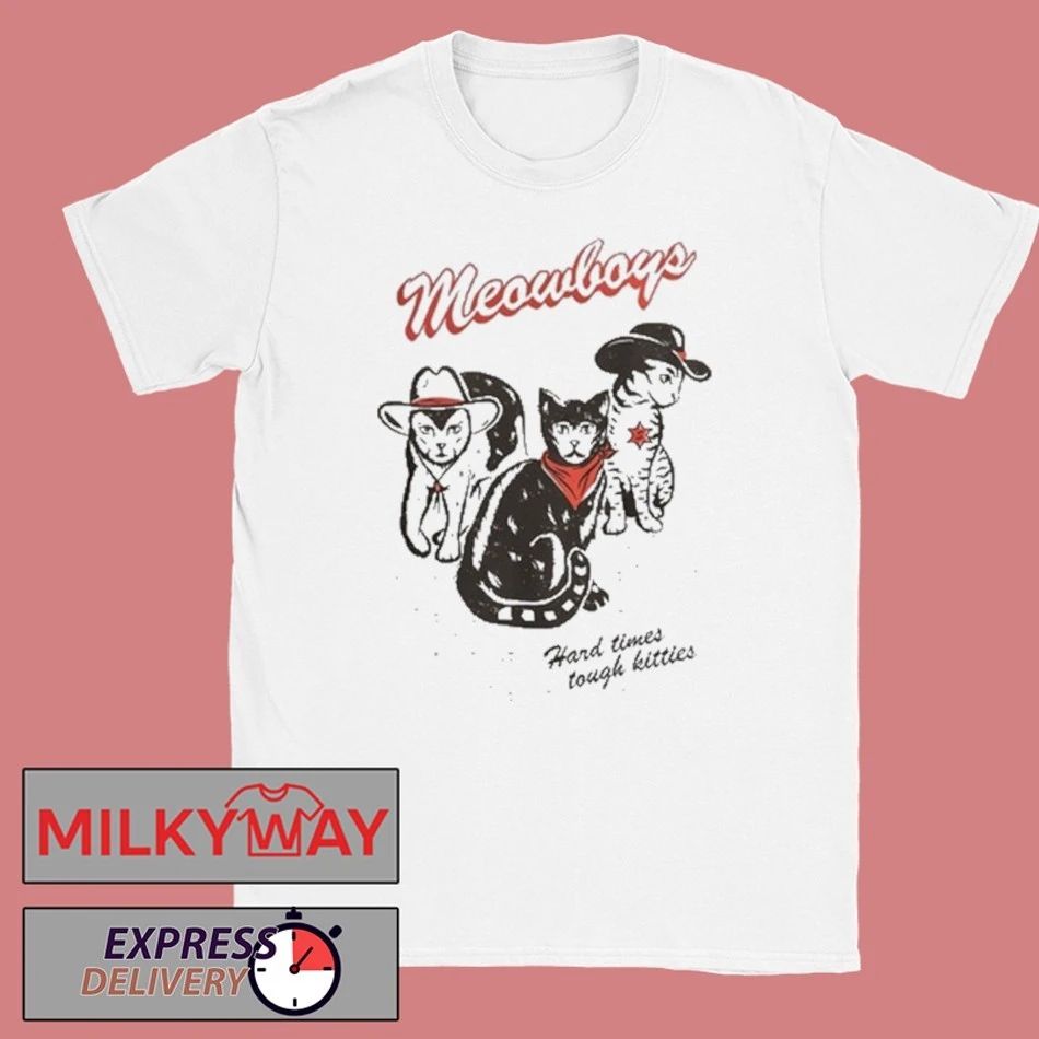 Meowboys Shirt Unisex , , , Long Sleeve Tee