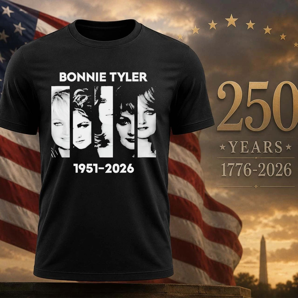 Bonnie Tyler 1951-2026 In Loving Memory Shirt