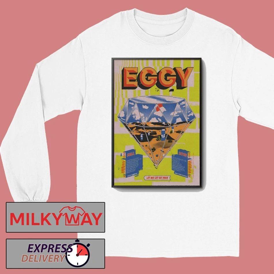 Eggy Fall 2025 Let Me Let Go Tour Poster shirt Unisex , , , Long Sleeve Tee
