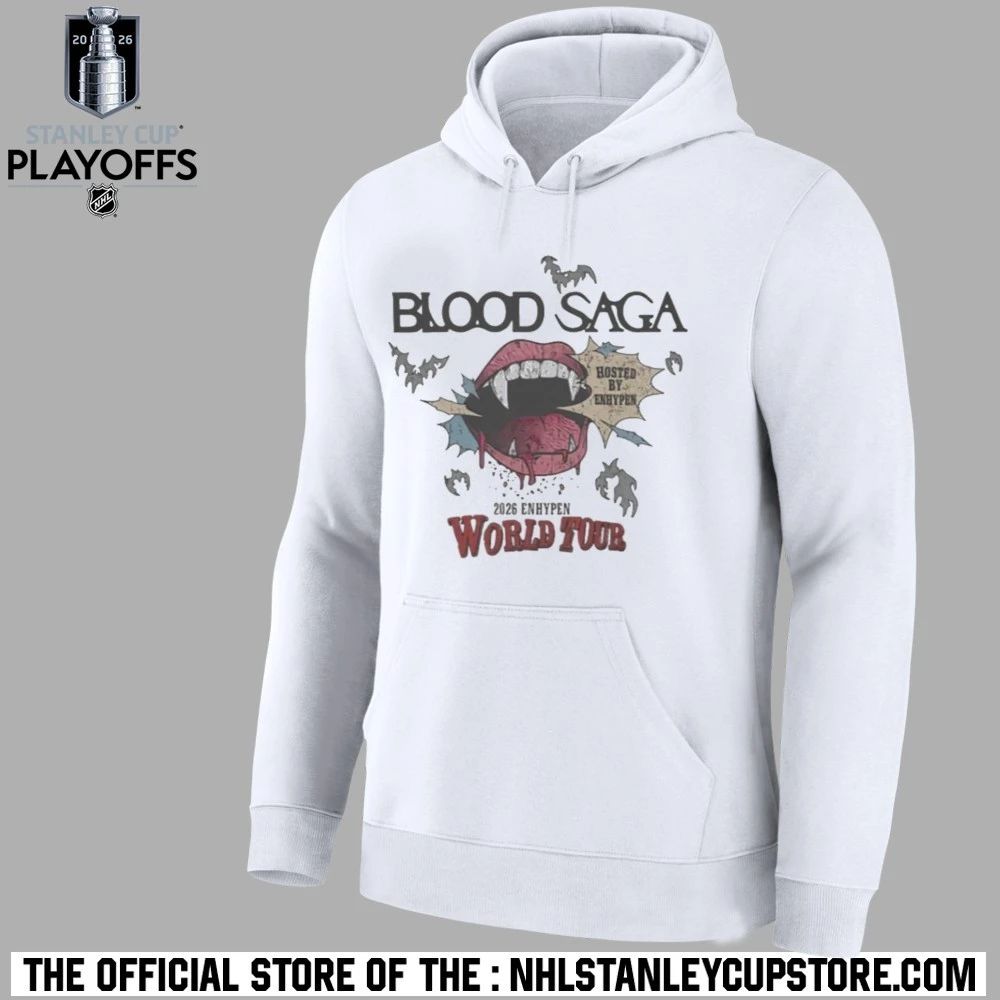 Enhypen Blood Saga World Tour Shirt Unisex , , , Long Sleeve Tee