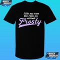 I Like My Team Like I My Attitude Minnesota Frost Pwhl Shirt Unisex , , , Long Sleeve Tee
