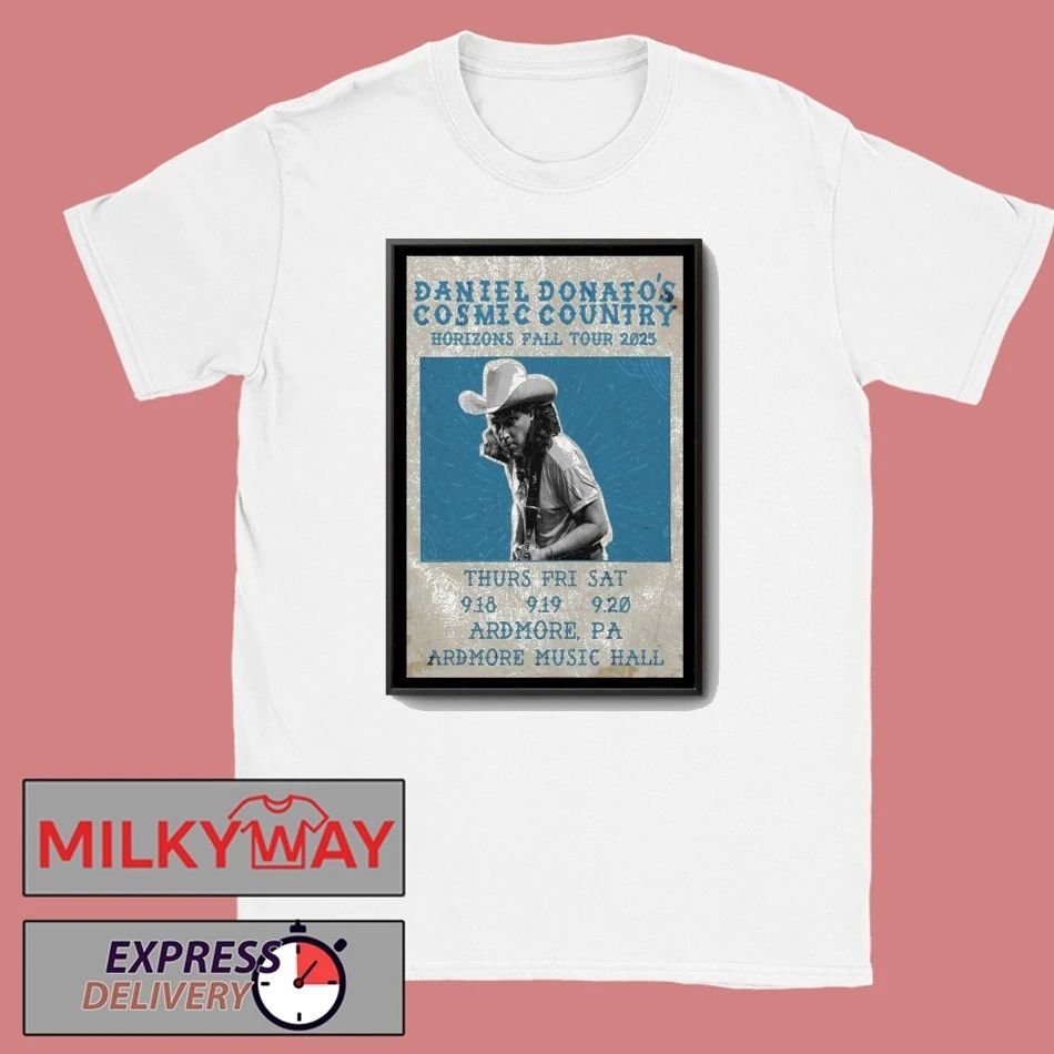 Daniel Donato Sep 19 2025 Ardmore, PA Poster shirt Unisex , , , Long Sleeve Tee
