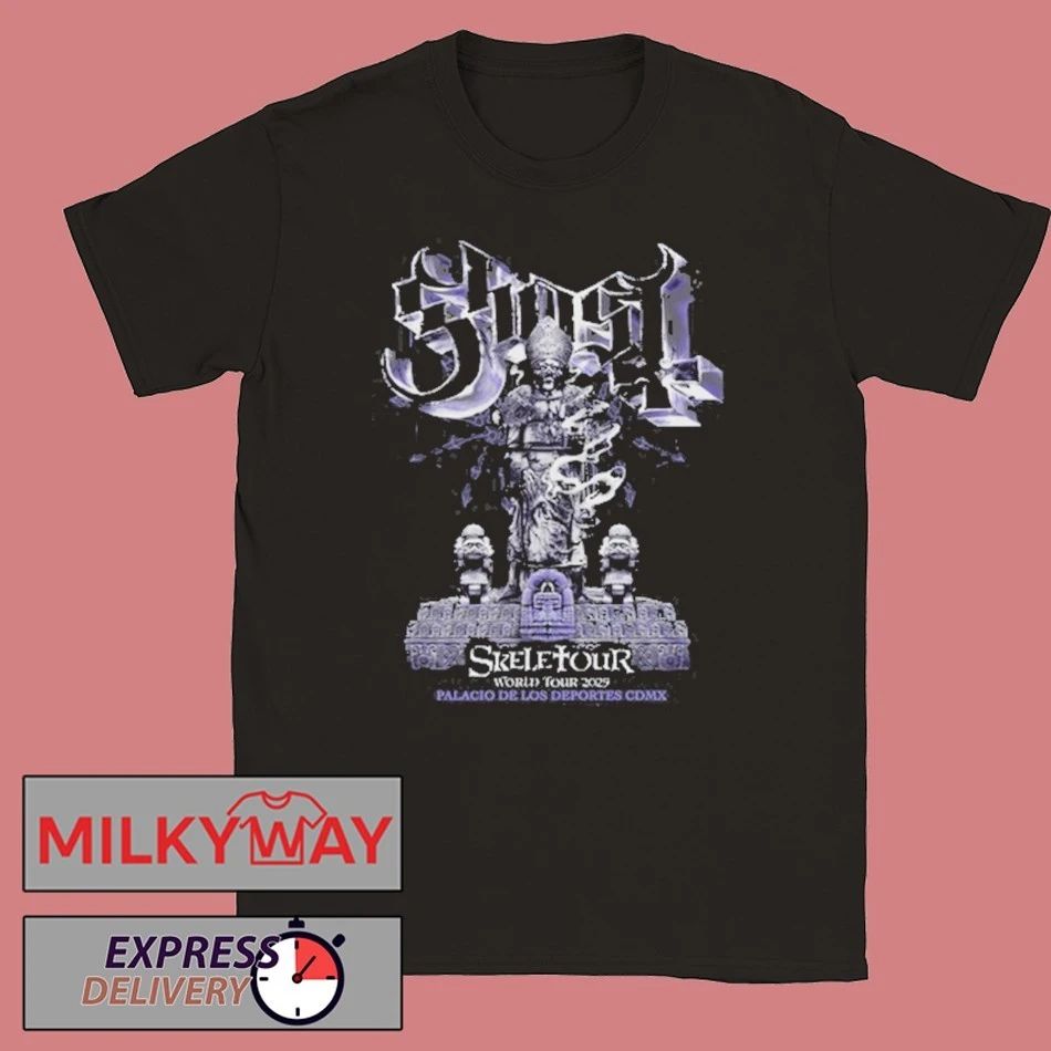 Ghost Palacio de los Deportes CDMX Tour 2025 23, 24 & 25 de Septiembre shirt Unisex , , , Long Sleeve Tee